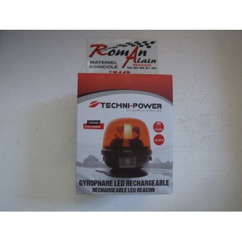 GYROPHARE LED SANS FIL