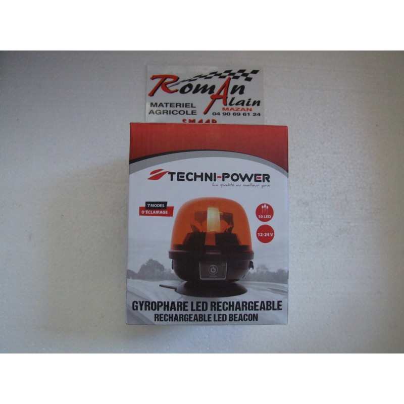 GYROPHARE LED SANS FIL