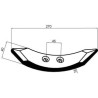 SOC REVERSIBLE 40X16X265 EA45