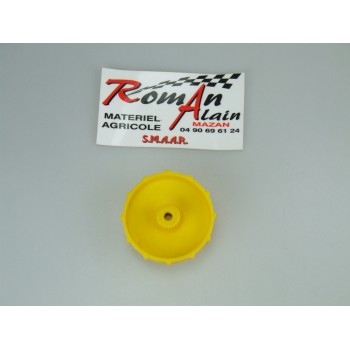 TECNOMA BOUTON MOLETTE JAUNE 42090
