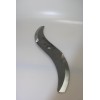COUTEAU BOOMERANG GAUCHE PRETA